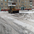 Механизированная уборка двора пр. Ленинградский 47В